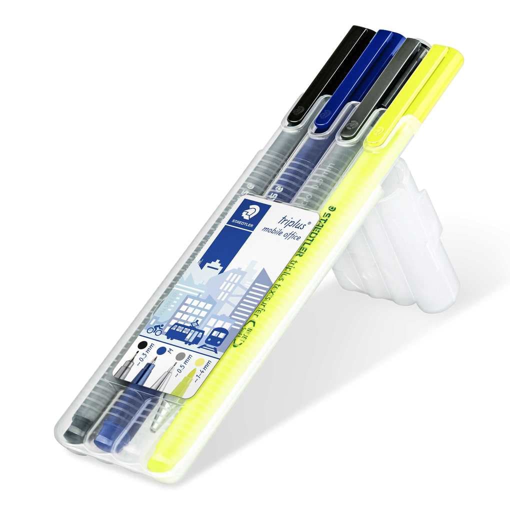STAEDTLER Fineliner triplus® 4er Set