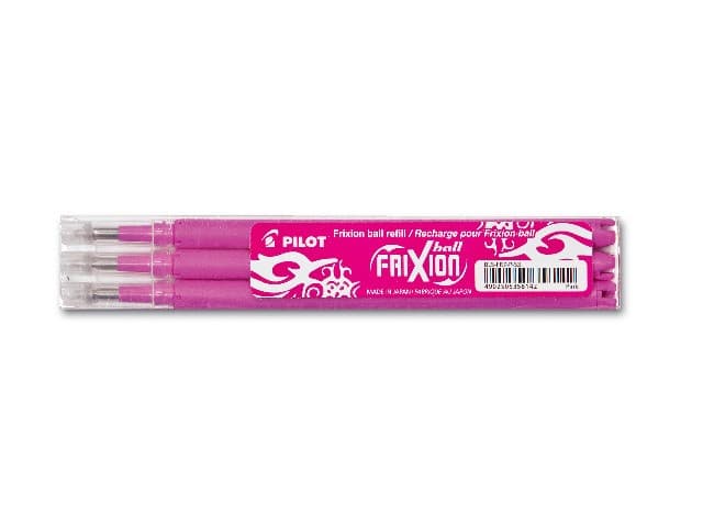 PILOT Mine FriXion Ball pink, 3er Set