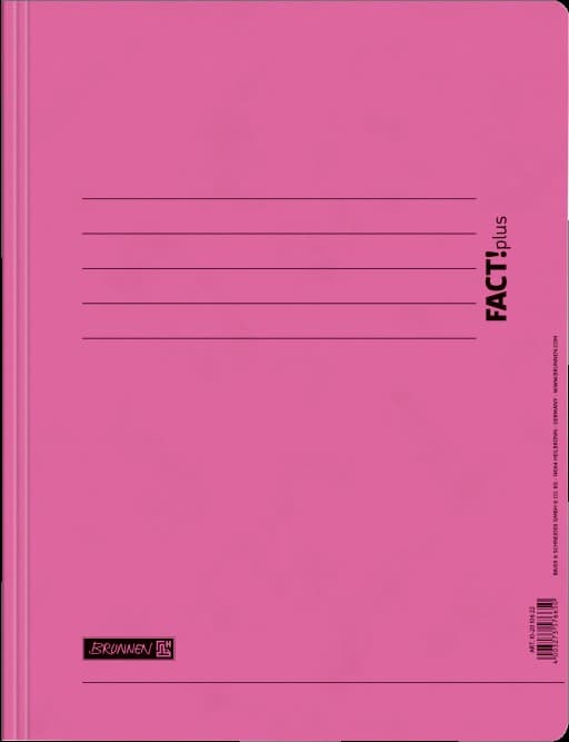 Brunnen Schnellhefter FACT!plus rosa