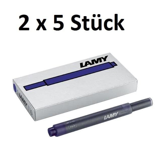 LAMY Tintenpatronen T10 blau, 10er Set