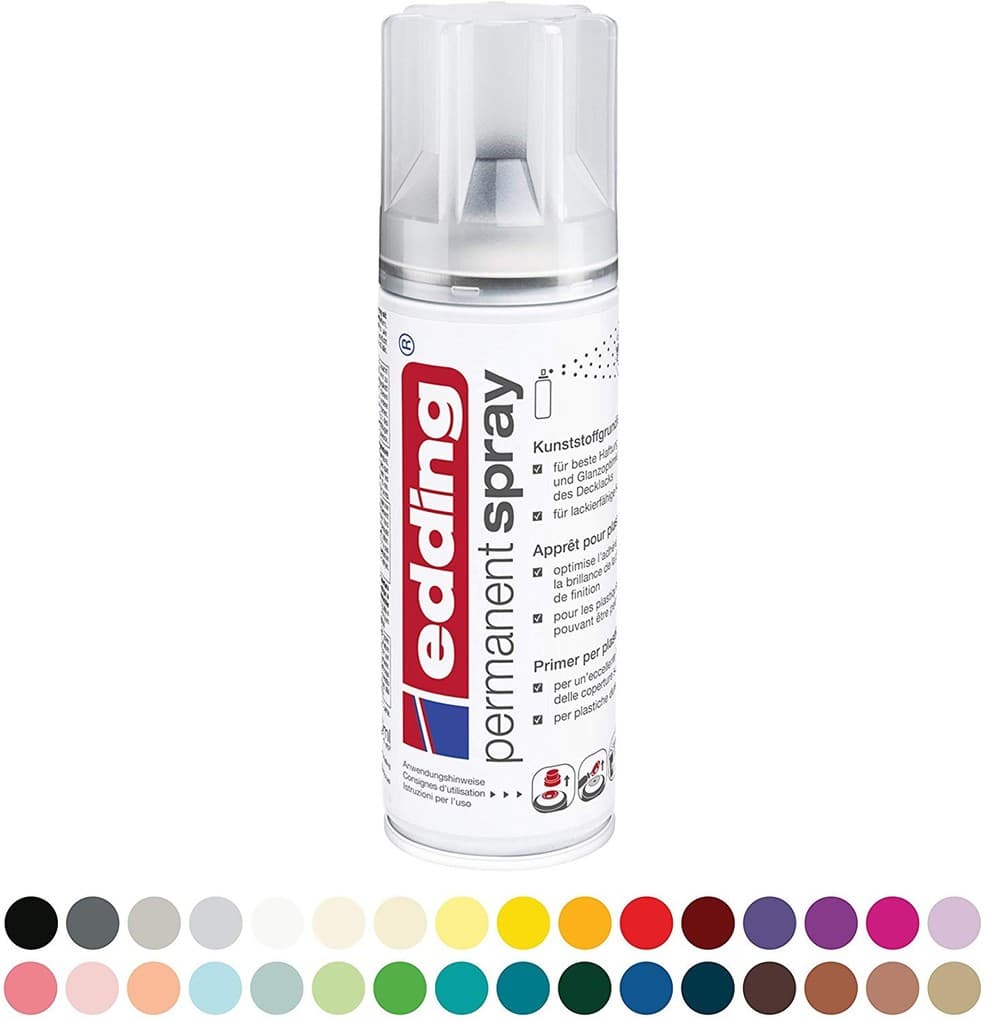 Edding Permament Spray Dose, Kunststoff Grundierung