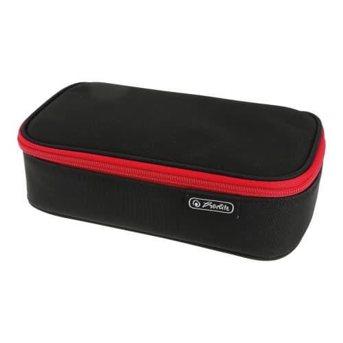 Herlitz Faulenzer beatBox schwarz/rot