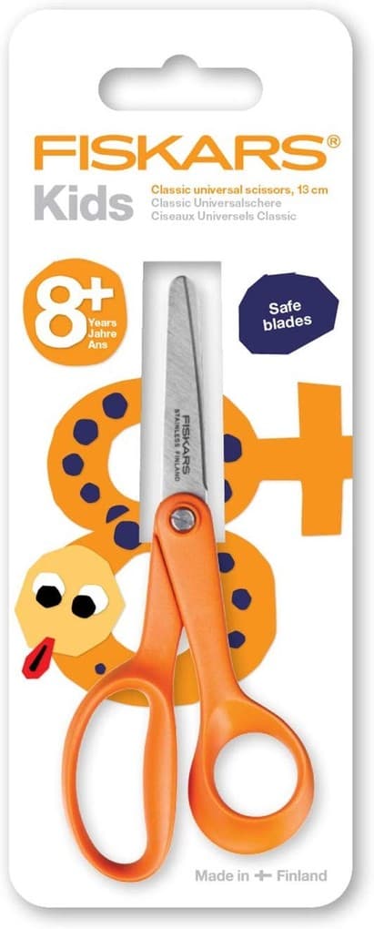 FISKARS Kinderschere Classic 13 cm, Rechtshänder