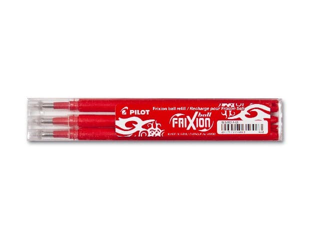 PILOT Mine FriXion Ball rot, 3er Set