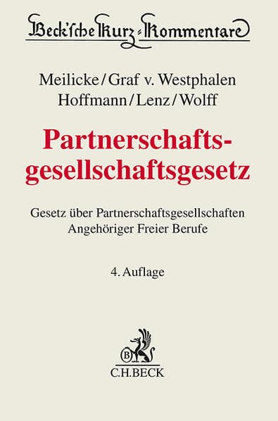 Partnerschaftsgesellschaftsgesetz. PartGG