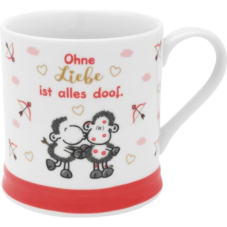 Tasse Motiv "OHNE LIEBE IST ALLES DOOF"