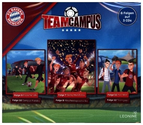 FC Bayern - Team Campus (Fußball) Hörspielbox.Box.2,3 Audio-CD