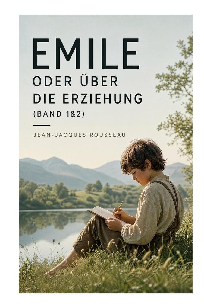 Emile oder über die Erziehung (Band 1&2)