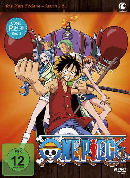 One Piece - TV-Serie - Box 3 (Episoden 62-92) [6 DVDs] NEU