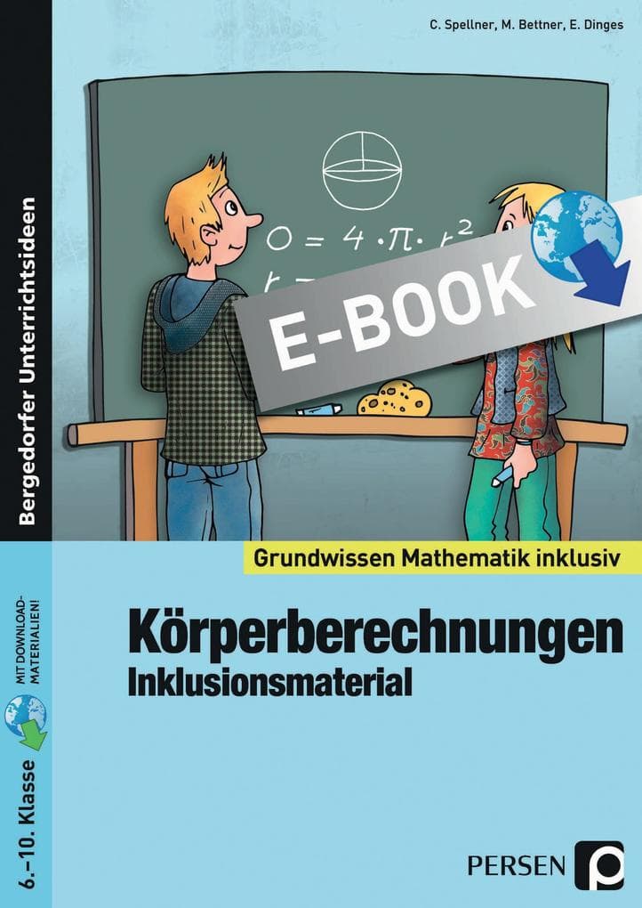 Körperberechnungen - Inklusionsmaterial