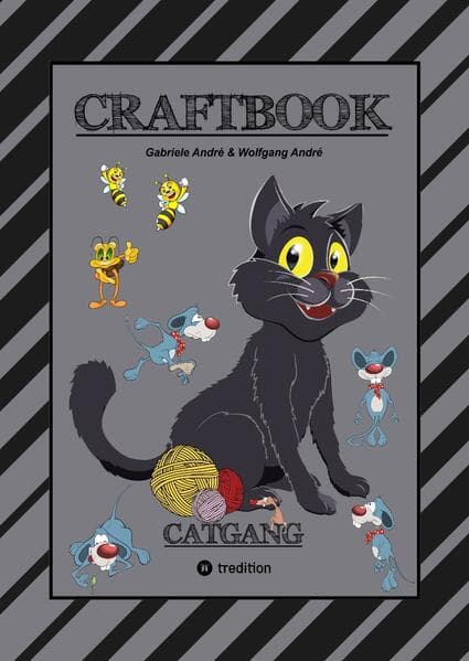 CRAFTBOOK - SUPER SPIEL - CATCH THE RAT - TOLLE MOTIVE - KREATIVES MALEN - BASTELN - MOGO DIE MAUS - KATZENBILDER