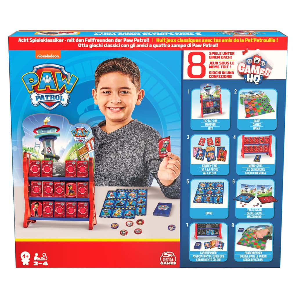 Spin Master - Paw Patrol - Spielesammlung (Games HQ)