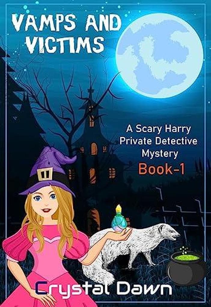 Vamps and Victims (A Scary Harry Private Detective Cozy Mystery, #1)