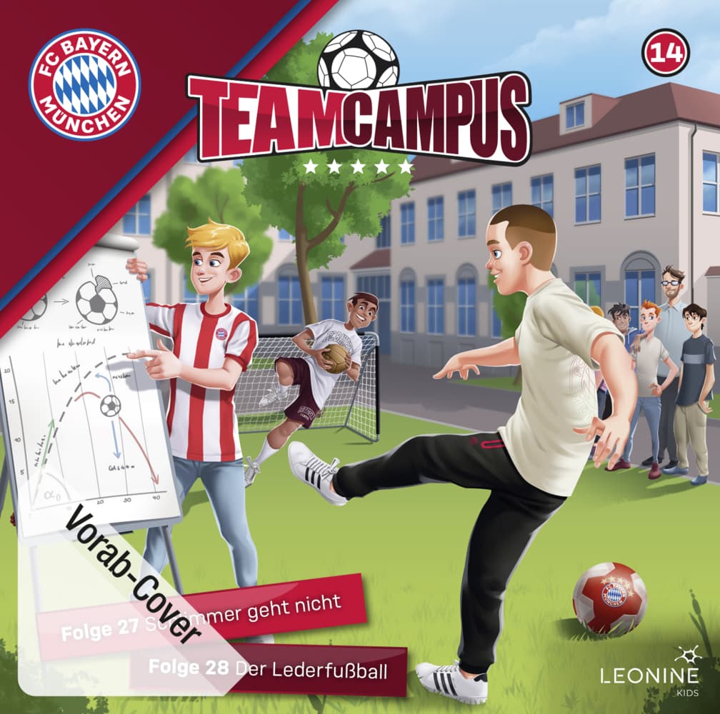 FC Bayern Team Campus (Fußball).Tl.14,1 Audio-CD