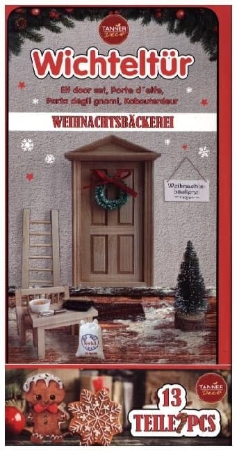 Wichteltüre 'Weihnachtsbäckerei'