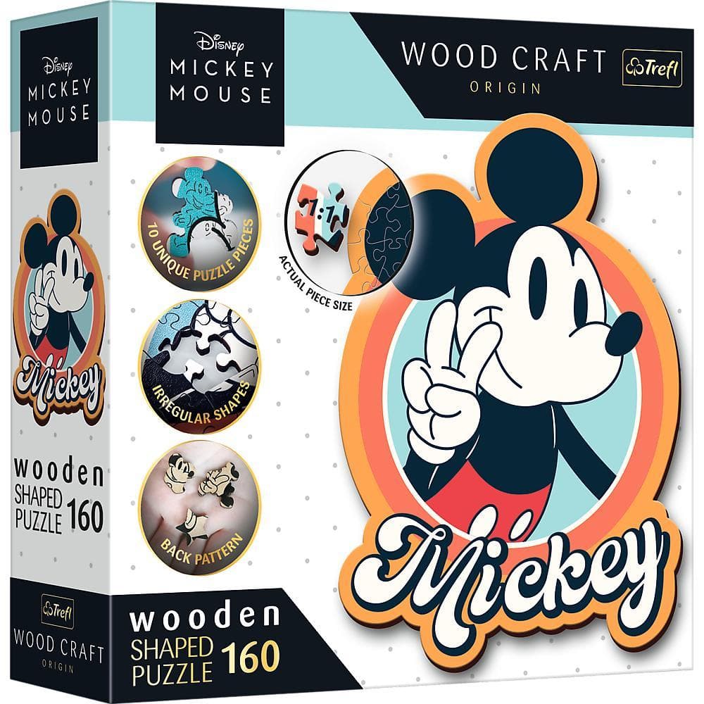 Holz Puzzles - "160" - Disney Retro Mickey Mouse