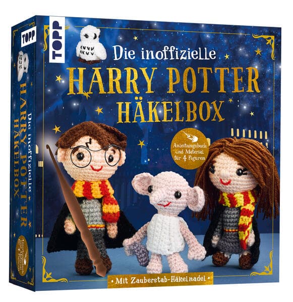 Die inoffizielle Harry Potter Häkelbox. Mit Anleitungsbuch und Material