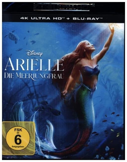 Arielle, die Meerjungfrau (Live Action) 4K,1 UHD-Blu-ray + 1 Blu-ray
