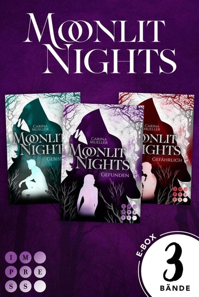 Moonlit Nights: 3 Bände in einem Bundle!