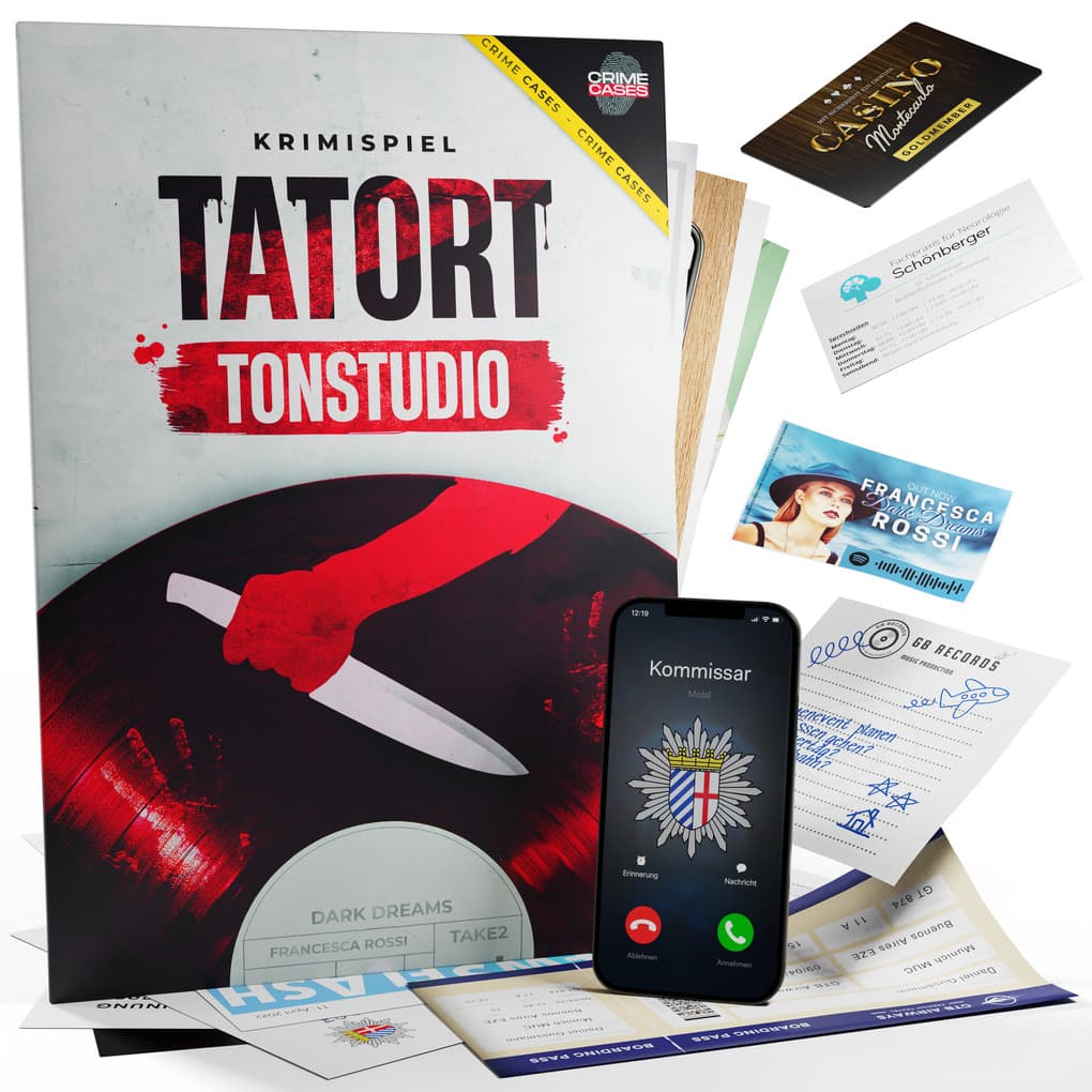 CRIMECASES: Tatort Tonstudio