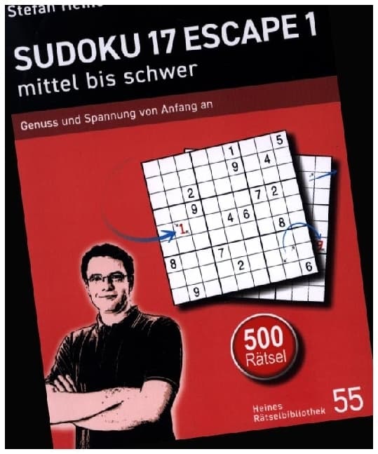 Sudoku 17 Escape 1 - mittel bis schwer