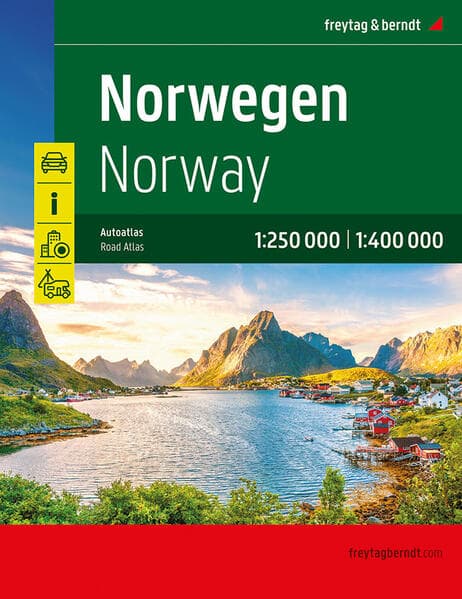 freytag & berndt Autoatlas Norwegen 1:250.000