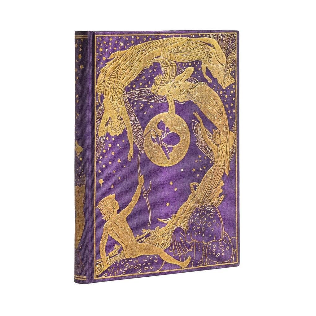 Hardcover Notizbuch Violet Fairy Midi Liniert