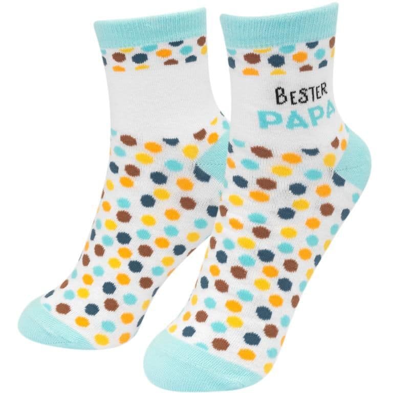 Zaubersocken Motiv "Bester Papa", Größe passend für 41-46
