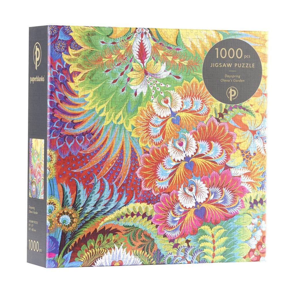 Dayspring 1000 Piece Jigsaw Puzzle by Paperblanks (Olena's Garden)