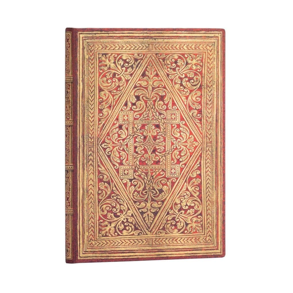 Golden Pathway Unlined Hardcover Journal