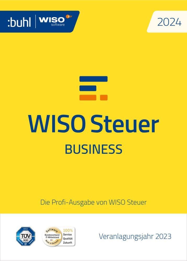 WISO Steuer-Business 2024,1 CD-ROM