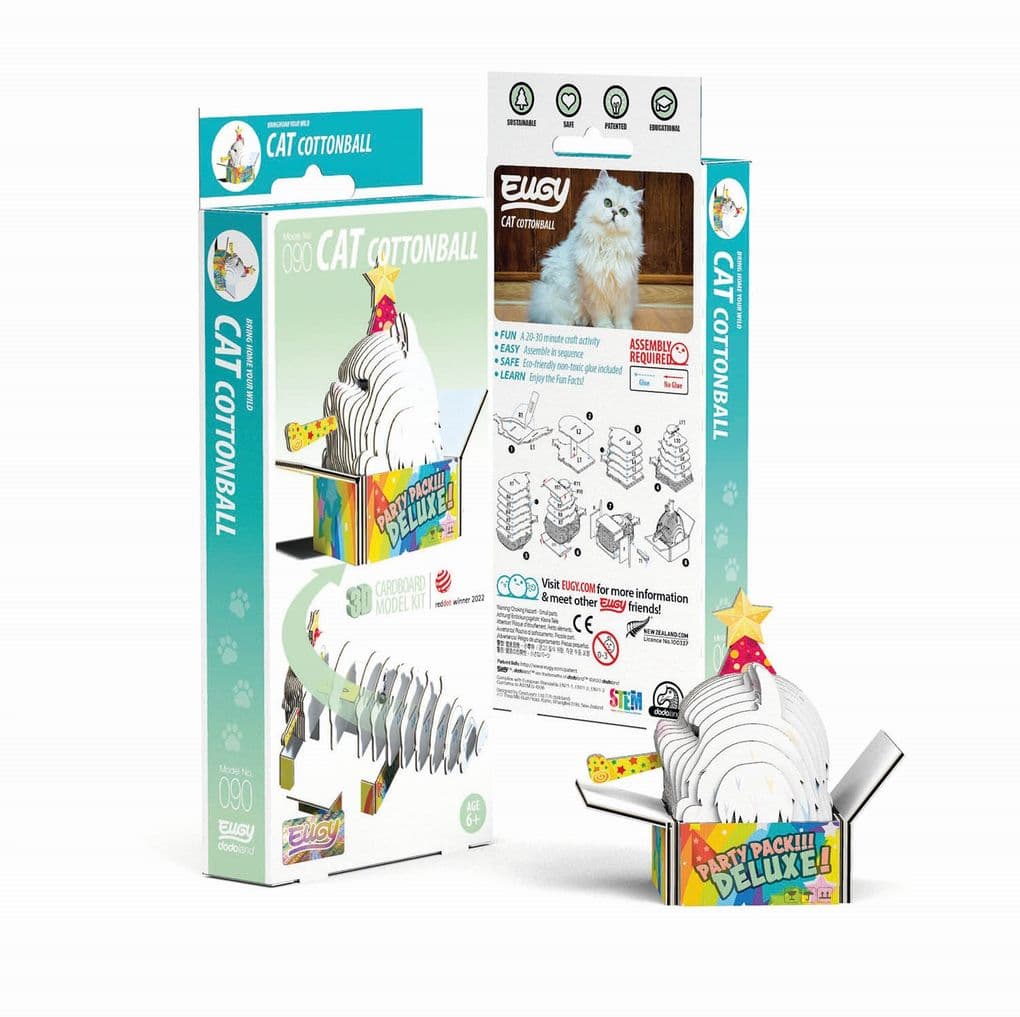 Eugy - 3D Bastelset Persische Katze