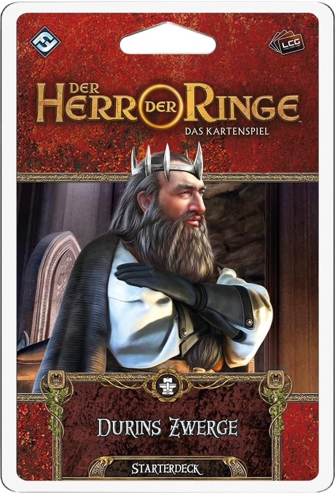 Fantasy Flight Games - Herr der Ringe Das Kartenspiel - Durins Zwerge Starterdeck