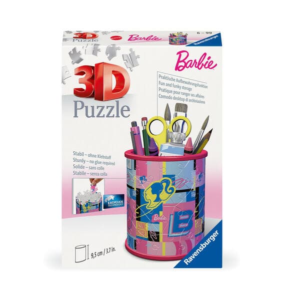 3D Puzzle 54 Teile - Utensilo Barbie