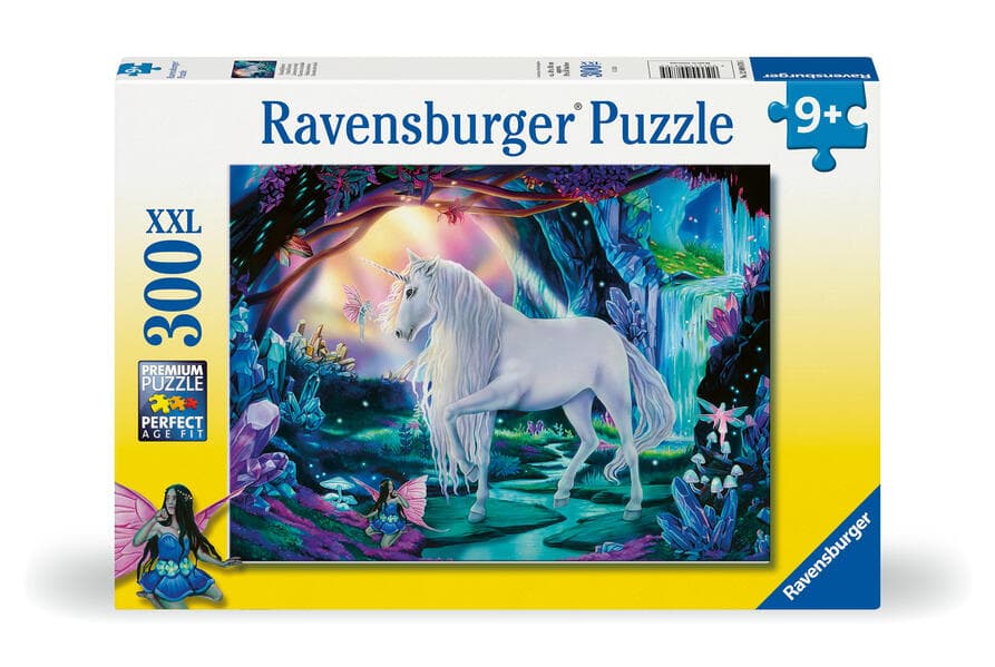 Kinderpuzzle 300 XXL Teile - Kristall-Einhorn