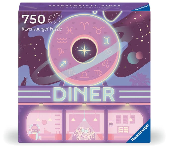 Erwachsenenpuzzle 750 Teile Art&Soul Collection - Astrological Diner