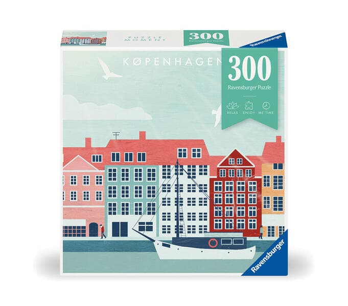 Erwachsenenpuzzle 300 Teile - Kopenhagen
