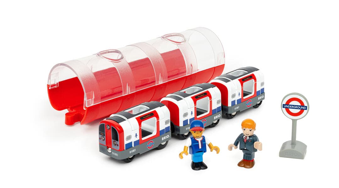 BRIO World - Londoner U-Bahn mit Licht und Sound