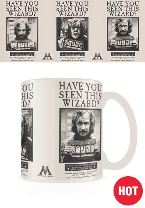 HARRY POTTER (WANTED SIRIUS BLACK) HEAT CHANGE MUG