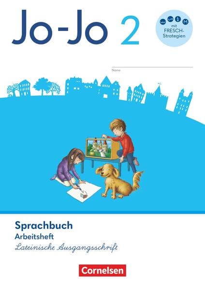 Jo-Jo Sprachbuch 2. Schuljahr - Allgemeine Ausgabe 2024 - Arbeitsheft in Lateinischer Ausgangsschrift