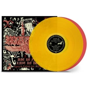 Die In Fire - Live In Hell (Ltd. 2LP/Yellow/Red)