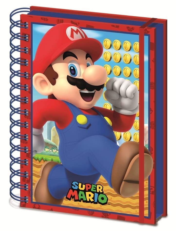 SUPER MARIO (CORE) A5 3D NOTEBOOK
