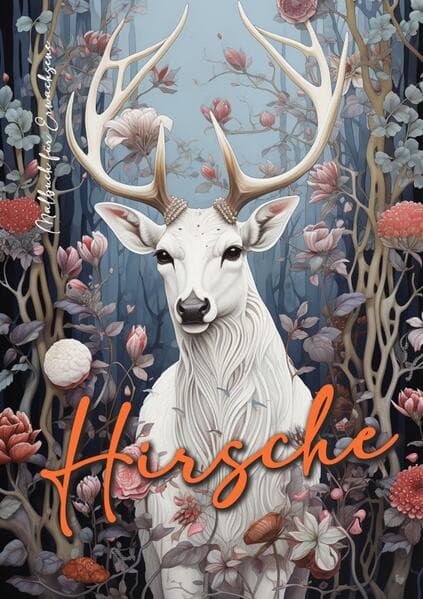 Deer Coloring Book for Adults