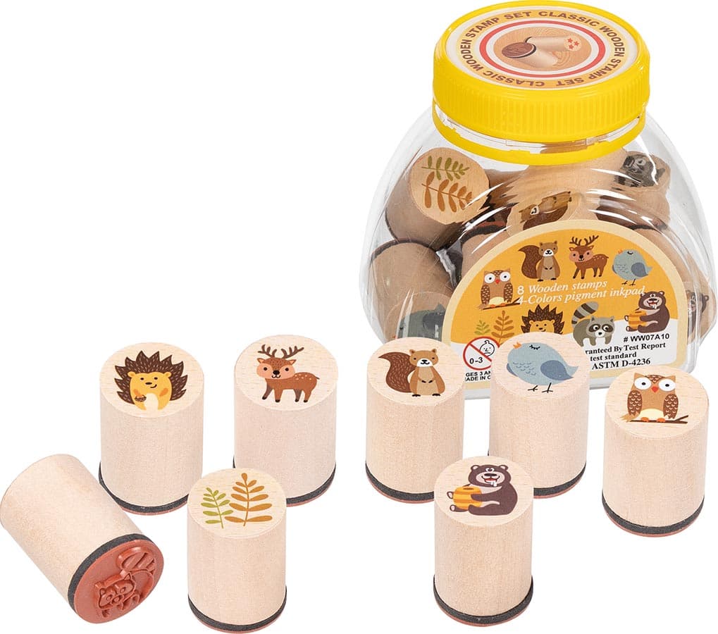 Stempel Waldtiere (8 Stempel)