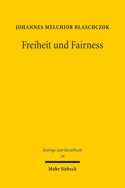 Freiheit und Fairness