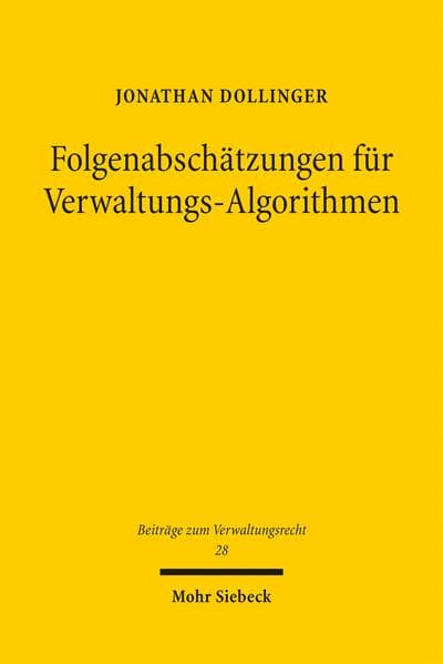 Folgenabschätzungen für Verwaltungs-Algorithmen