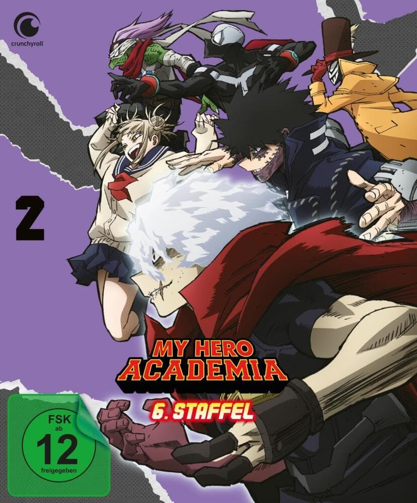 My Hero Academia.Staffel.6.2,1 DVD