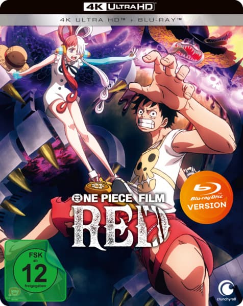 One Piece: Red - 14. Film.Film.14,1 4K UHD-Blu-ray + 2 Blu-ray (Steelbook)