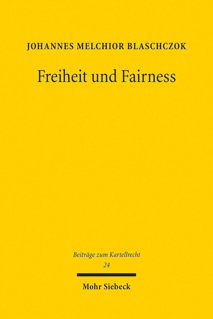 Freiheit und Fairness