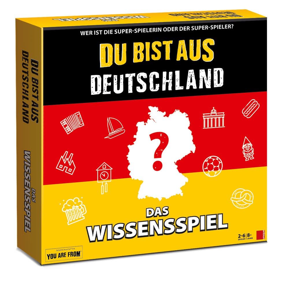 Du bist aus Deutschland! - Das Wissensspiel